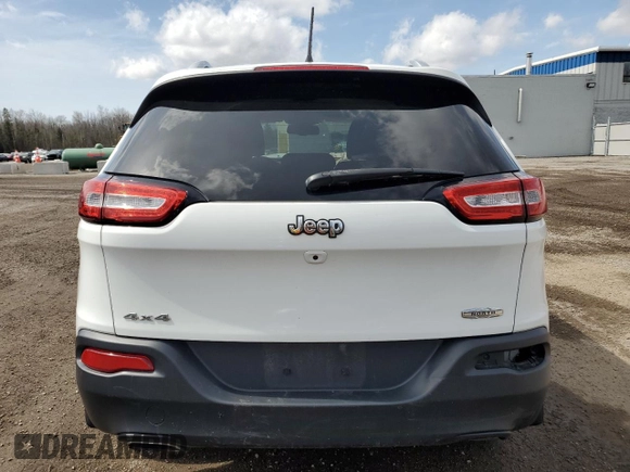 2015 Jeep Cherokee North with VIN 1C4PJMCS4FW754489, listed as a Copart auction lot 51493495 with 269,523 mi miles and Salvage Title. Bid and sale history available at carsss.com. Image 6.