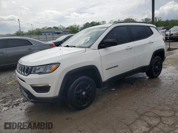 2018 Jeep Compass Sport с VIN 3C4NJDAB4JT440852, выставлен на аукционе Copart как лот 54449415 с пробегом 122 600 миль миль и На запчасти • Non repairable. История ставок и продаж доступна на DreamBid. Изображение 1.