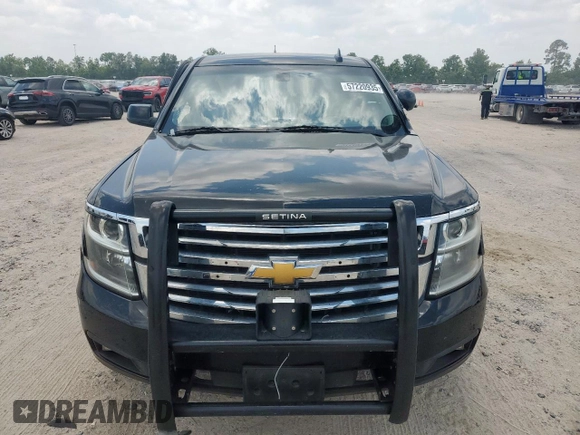 2020 Chevrolet Tahoe Commercial with VIN 1GNLCDEC0LR246214, listed as a Copart auction lot 57220935 with 91,295 mi miles and Salvage title. Bid and sale history available at DreamBid. Image 5.