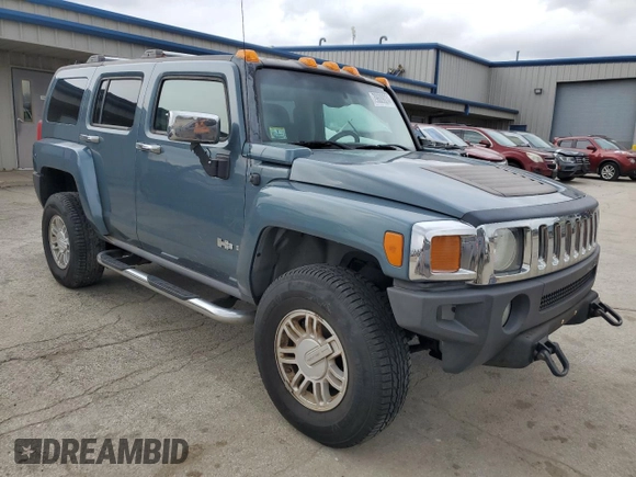 2006 Hummer H3 with VIN 5GTDN136868198709, listed as a Copart auction lot 79609024 with 156,599 mi miles and Clean Title. Bid and sale history available at carsss.com. Image 4.