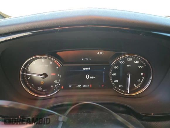 2021 Cadillac XT5 FWD Luxury with VIN 1GYKNAR46MZ171465, listed as a Copart auction lot 80857434 with 58,739 mi miles and Salvage Title. Bid and sale history available at carsss.com. Image 9.