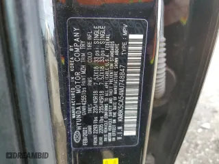 2021 Hyundai Kona Ultimate with VIN KM8K5CA54MU748847, listed as a Copart auction lot 82665484 with 49,523 mi miles and Salvage Title. Bid and sale history available at carsss.com. Image 15.