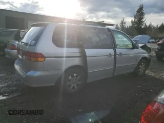 2003 Honda Odyssey EX-L with VIN 5FNRL18913B093284, listed as a Copart auction lot 82364343 with Not Provided miles and Salvage Title. Bid and sale history available at DreamBid. Image 3.