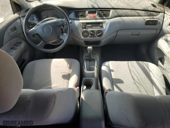 2005 Mitsubishi Lancer ES with VIN JA3AJ26E55U047605, listed as a Copart auction lot 70460694 with 177,066 mi miles and Salvage Title. Bid and sale history available at carsss.com. Image 8.