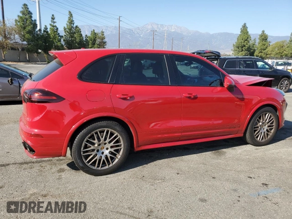 2017 Porsche Cayenne GTS with VIN WP1AD2A2XHLA82557, listed as a Copart auction lot 80534824 with 117,538 mi miles and Salvage title. Bid and sale history available at DreamBid. Image 3.