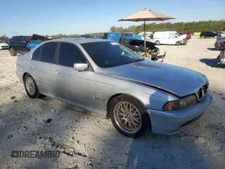 2002 BMW 5 Series 530iA with VIN WBADT63492CK26675, listed as a Copart auction lot 76771494 with 204,276 mi miles and Salvage Title. Bid and sale history available at carsss.com. Image 4.