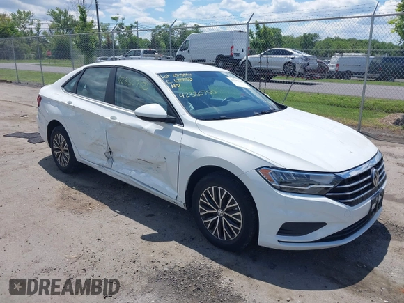 2021 Volkswagen Jetta S with VIN 3VWC57BU9MM072421, listed as a IAAI auction lot 42330750 with 62,288 mi miles and . Bid and sale history available at DreamBid. Image 1.