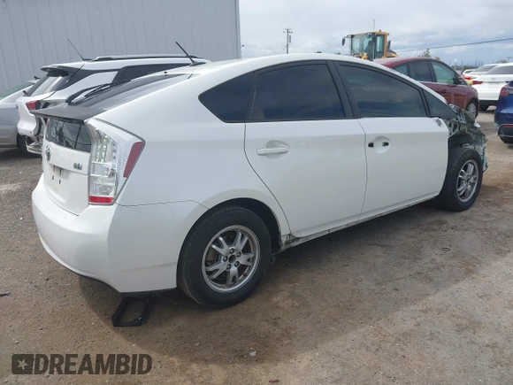 2011 Toyota Prius I with VIN JTDKN3DU8B5361409, listed as a IAAI auction lot 42117202 with 152,129 mi miles. Bid and sale history available at carsss.com. Image 4.