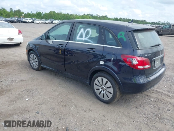 2017 Mercedes-Benz B Electric Drive with VIN WDDVP9AB7HJ016231, listed as a IAAI auction lot 42122915 with 86,076 mi miles and . Bid and sale history available at DreamBid. Image 3.