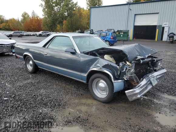 1986 Chevrolet El Camino z VIN 3GCCW80Z5GS902512, wystawiony jako Copart lot #78267624 z przebiegiem 15 481 mil mil oraz Szkoda całkowita • Salvage title. Historia ofert i sprzedaży dostępna na DreamBid. Obrazek 4.
