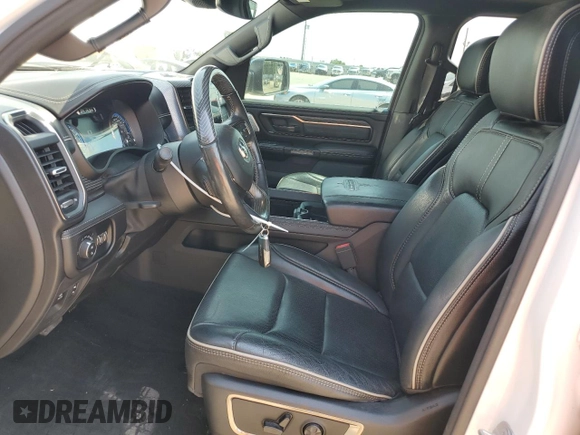 2020 Ram 1500 Limited with VIN 1C6RREHT8LN133645, listed as a Copart auction lot 66593964 with 112,388 mi miles and Salvage title. Bid and sale history available at DreamBid. Image 7.