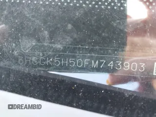 2015 Honda Fit LX с VIN 3HGGK5H50FM743903, выставлен на аукционе IAAI как лот 42763646 с пробегом 177 213 миль миль и . История ставок и продаж доступна на DreamBid. Изображение 9.