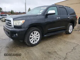 2008 Toyota Sequoia Platinum with VIN 5TDBY67A78S009399, listed as a Copart auction lot 46290695 with 137,569 mi miles and Clean Title. Bid and sale history available at carsss.com. Image 1.