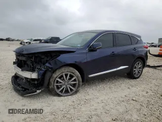 2023 Acura RDX Technology with VIN 5J8TC1H57PL009346, listed as a Copart auction lot 51803585 with 10,122 mi miles and Salvage title. Bid and sale history available at DreamBid. Image 1.