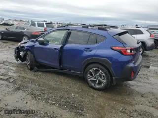 2024 Subaru Crosstrek Premium with VIN JF2GUADC9R8863344, listed as a Copart auction lot 43830235 with 3,251 mi miles and Salvage Title. Bid and sale history available at carsss.com. Image 2.