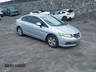 2013 Honda Civic LX z VIN 2HGFB2F57DH591322, wystawiony jako IAAI lot #41756343 z przebiegiem 194 865 mil mil oraz . Historia ofert i sprzedaży dostępna na DreamBid. Obrazek 1.