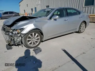 2007 Lexus LS 460 L with VIN JTHGL46F575002850, listed as a Copart auction lot 50342975 with 184,976 mi miles and Salvage Title. Bid and sale history available at DreamBid. Image 1.