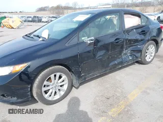 2012 Honda Civic EX with VIN JHMFB2F84CS002015, listed as a IAAI auction lot 41960922 with 188,152 mi miles and . Bid and sale history available at DreamBid. Image 6.