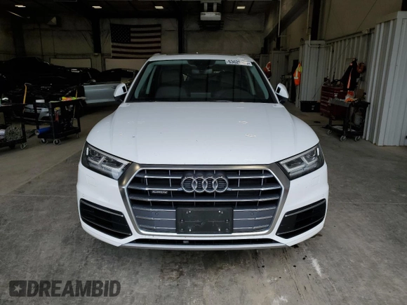 2019 Audi Q5 Premium Plus with VIN WA1BNAFY2K2037419, listed as a Copart auction lot 63625595 with 62,152 mi miles and Salvage title. Bid and sale history available at DreamBid. Image 5.