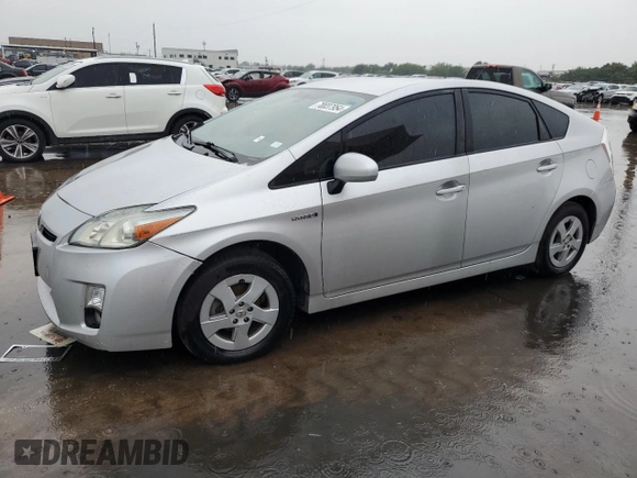 2011 Toyota Prius I with VIN JTDKN3DU3B5313879, listed as a Copart auction lot 70037954 with 134,917 mi miles and Salvage Title. Bid and sale history available at carsss.com. Image 1.