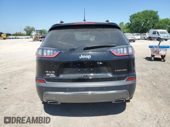 2020 Jeep Cherokee Limited z VIN 1C4PJMDX4LD513615, wystawiony jako Copart lot #56904695 z przebiegiem 46 744 mil mil oraz Szkoda całkowita • Salvage title. Historia ofert i sprzedaży dostępna na DreamBid. Obrazek 6.