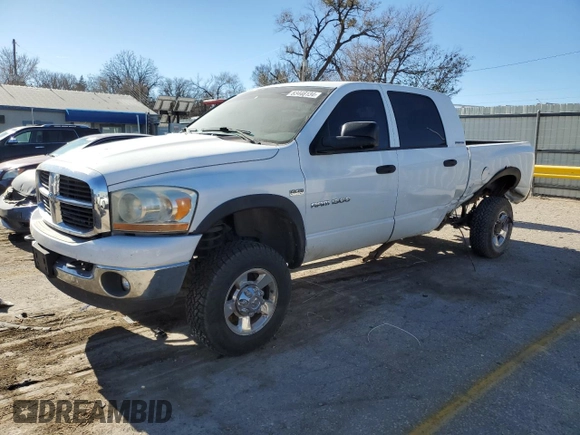 2006 Dodge 1500 SLT with VIN 3D7KS19D36G159992, listed as a Copart auction lot 83448134 with 258,368 mi miles and Salvage Title. Bid and sale history available at carsss.com. Image 1.