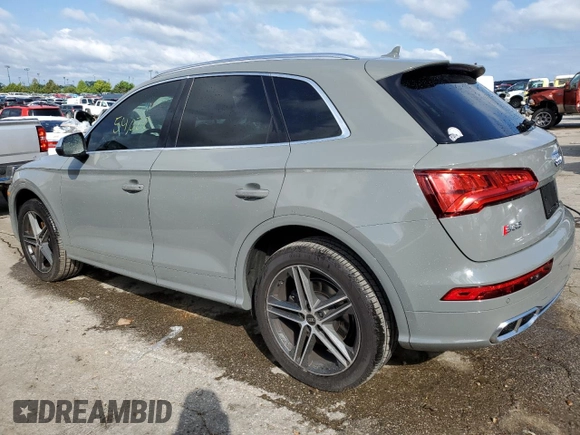 2020 Audi SQ5 Premium Plus with VIN WA1B4AFY3L2123293, listed as a Copart auction lot 65245544 with 54,022 mi miles and Salvage Title. Bid and sale history available at DreamBid. Image 2.
