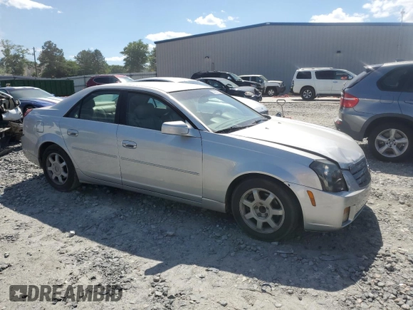2004 Cadillac CTS with VIN 1G6DM577140143103, listed as a Copart auction lot 52082795 with 137,393 mi miles and Salvage title. Bid and sale history available at DreamBid. Image 4.