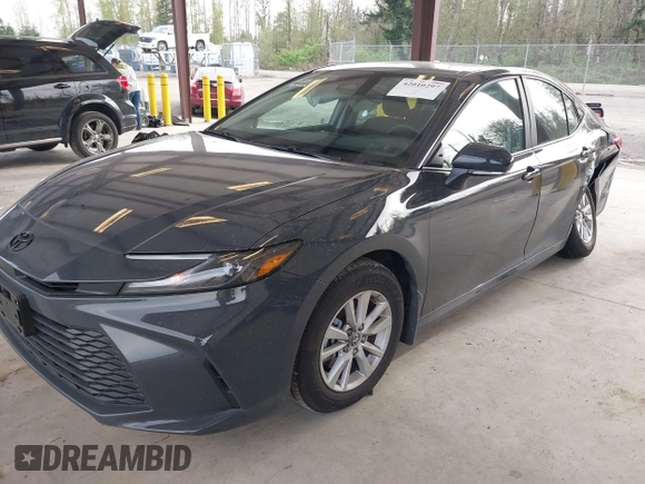 2025 Toyota Camry LE с VIN 4T1DBADK3SU514686, выставлен на аукционе IAAI как лот 42010297 с пробегом 6 232 миль миль и . История ставок и продаж доступна на DreamBid. Изображение 2.