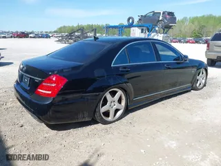 2012 Mercedes-Benz S-Class S 550 with VIN WDDNG7DB2CA442238, listed as a IAAI auction lot 42008130 with 167,821 mi miles. Bid and sale history available at carsss.com. Image 4.