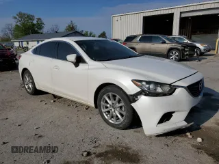2014 Mazda 6 i Sport with VIN JM1GJ1U68E1137768, listed as a Copart auction lot 52803285 with 159,530 mi miles and Salvage Title. Bid and sale history available at DreamBid. Image 4.