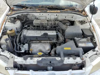 2002 Hyundai Accent GL with VIN KMHCG35C82U230535, listed as a Copart auction lot 77709454 with 116,200 mi miles and Non Repairable. Bid and sale history available at carsss.com. Image 11.
