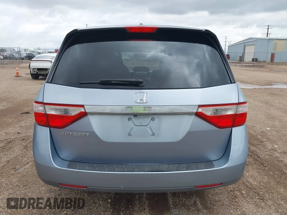 2011 Honda Odyssey EX-L with VIN 5FNRL5H64BB085479, listed as a IAAI auction lot 42404637 with 185,624 mi miles and . Bid and sale history available at DreamBid. Image 16.
