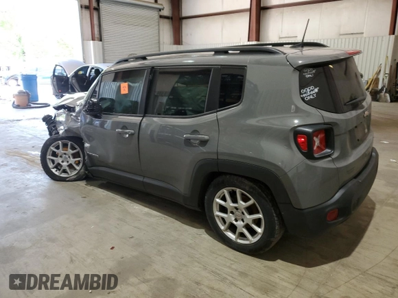 2021 Jeep Renegade Latitude z VIN ZACNJCBB5MPM22314, wystawiony jako Copart lot #52148495 z przebiegiem Nie podano mil oraz Szkoda całkowita • Salvage title. Historia ofert i sprzedaży dostępna na DreamBid. Obrazek 2.