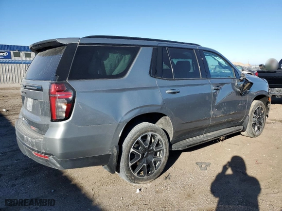 2023 Chevrolet Tahoe RST with VIN 1GNSKRKDXPR546681, listed as a Copart auction lot 83557084 with 0 mi miles and Salvage Title. Bid and sale history available at carsss.com. Image 3.