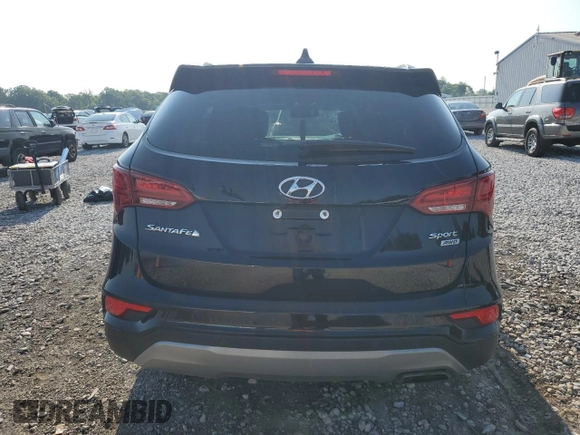 2018 Hyundai Santa Fe 2.4L with VIN 5XYZUDLB9JG512111, listed as a Copart auction lot 63132875 with 58,705 mi miles and Salvage title. Bid and sale history available at DreamBid. Image 6.