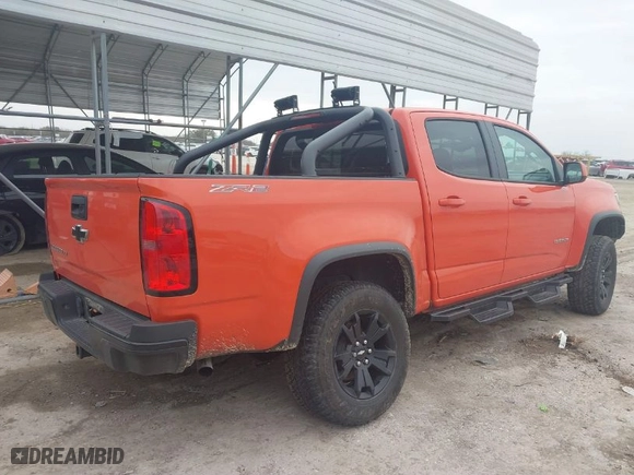 2019 Chevrolet Colorado 4WD ZR2 with VIN 1GCGTEEN9K1333740, listed as a IAAI auction lot 41565621 with 71,484 mi miles. Bid and sale history available at carsss.com. Image 4.