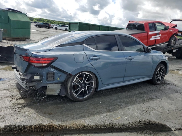 2024 Nissan Sentra SR with VIN 3N1AB8DVXRY329815, listed as a Copart auction lot 56524915 with 18,428 mi miles and Salvage title. Bid and sale history available at DreamBid. Image 3.