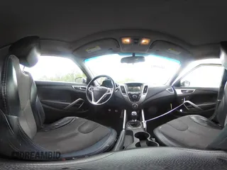 2012 Hyundai Veloster w/Gray Int with VIN KMHTC6AD6CU082432, listed as a IAAI auction lot 42121082 with 153,487 mi miles and . Bid and sale history available at DreamBid. Image 19.