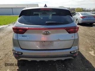 2020 Kia Sportage S with VIN KNDP6CAC0L7657061, listed as a Copart auction lot 52208695 with 113,861 mi miles and Salvage Title. Bid and sale history available at carsss.com. Image 6.