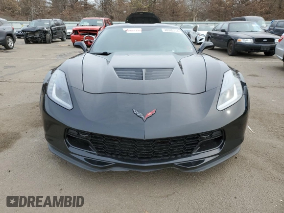 2016 Chevrolet Corvette with VIN NY75018, listed as a Copart auction lot 57996654 with 53,270 mi miles and Salvage title. Bid and sale history available at DreamBid. Image 5.