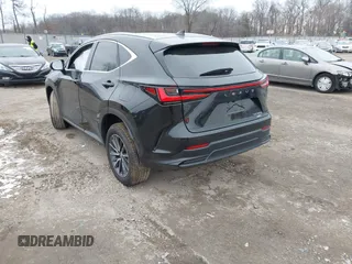 2025 Lexus NX 350h Premium with VIN 2T2GKCEZ6SC039679, listed as a IAAI auction lot 41318185 with 1,782 mi miles and . Bid and sale history available at DreamBid. Image 3.