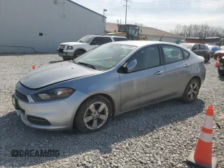 2016 Dodge Dart SXT with VIN 1C3CDFBA7GD660201, listed as a Copart auction lot 53555605 with 121,303 mi miles and Salvage Title. Bid and sale history available at carsss.com. Image 1.