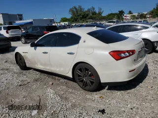 2015 Maserati Ghibli S Q4 z VIN ZAM57RTA5F1147830, wystawiony jako Copart lot #57204205 z przebiegiem 89 828 mil mil oraz Tytuł czysty. Historia ofert i sprzedaży dostępna na DreamBid. Obrazek 2.