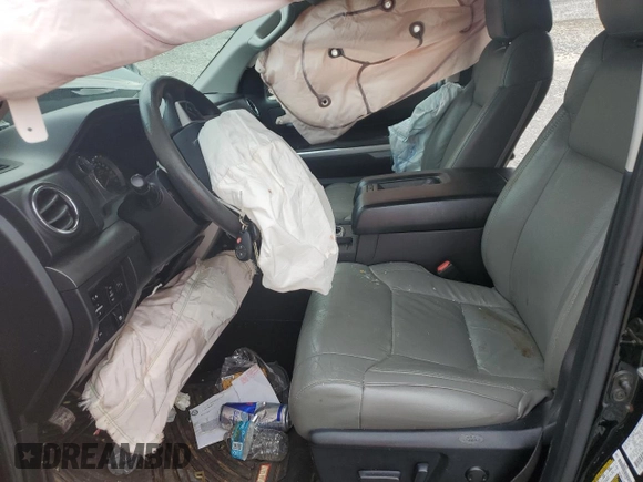 2014 Toyota Tundra SR5 with VIN 5TFEY5F14EX165589, listed as a Copart auction lot 57311785 with 165,343 mi miles and Salvage title. Bid and sale history available at DreamBid. Image 7.