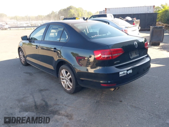 2015 Volkswagen Jetta S with VIN 3VW2K7AJ9FM210733, listed as a IAAI auction lot 42765535 with 155,299 mi miles and . Bid and sale history available at DreamBid. Image 3.