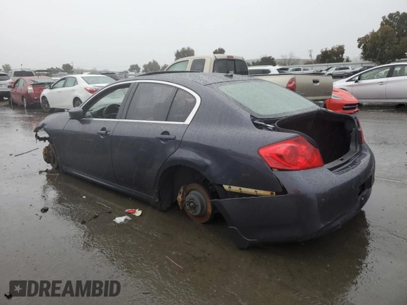 2010 Infiniti G37 Sedan Journey with VIN JN1CV6AP3AM201529, listed as a Copart auction lot 44051565 with 0 mi miles and Salvage Title. Bid and sale history available at carsss.com. Image 3.