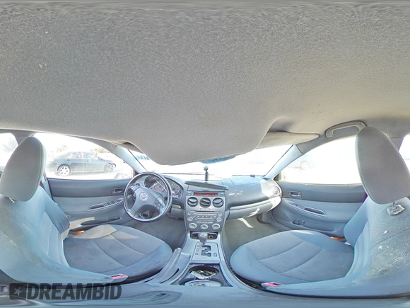 2005 Mazda 6 Sport S with VIN 1YVHP82D355M75191, listed as a Copart auction lot 61158974 with 153,808 mi miles and Salvage Title. Bid and sale history available at DreamBid. Image 12.