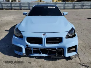 2023 BMW M2 with VIN 3MF13DM00P8D02558, listed as a Copart auction lot 50759045 with 5,531 mi miles and Salvage Title. Bid and sale history available at carsss.com. Image 5.