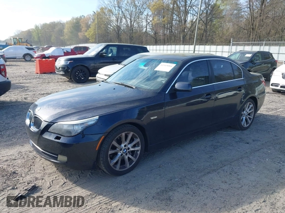 2010 BMW 5 Series 535i xDrive with VIN WBANV9C54AC137927, listed as a IAAI auction lot 41915084 with 183,537 mi miles. Bid and sale history available at carsss.com. Image 2.